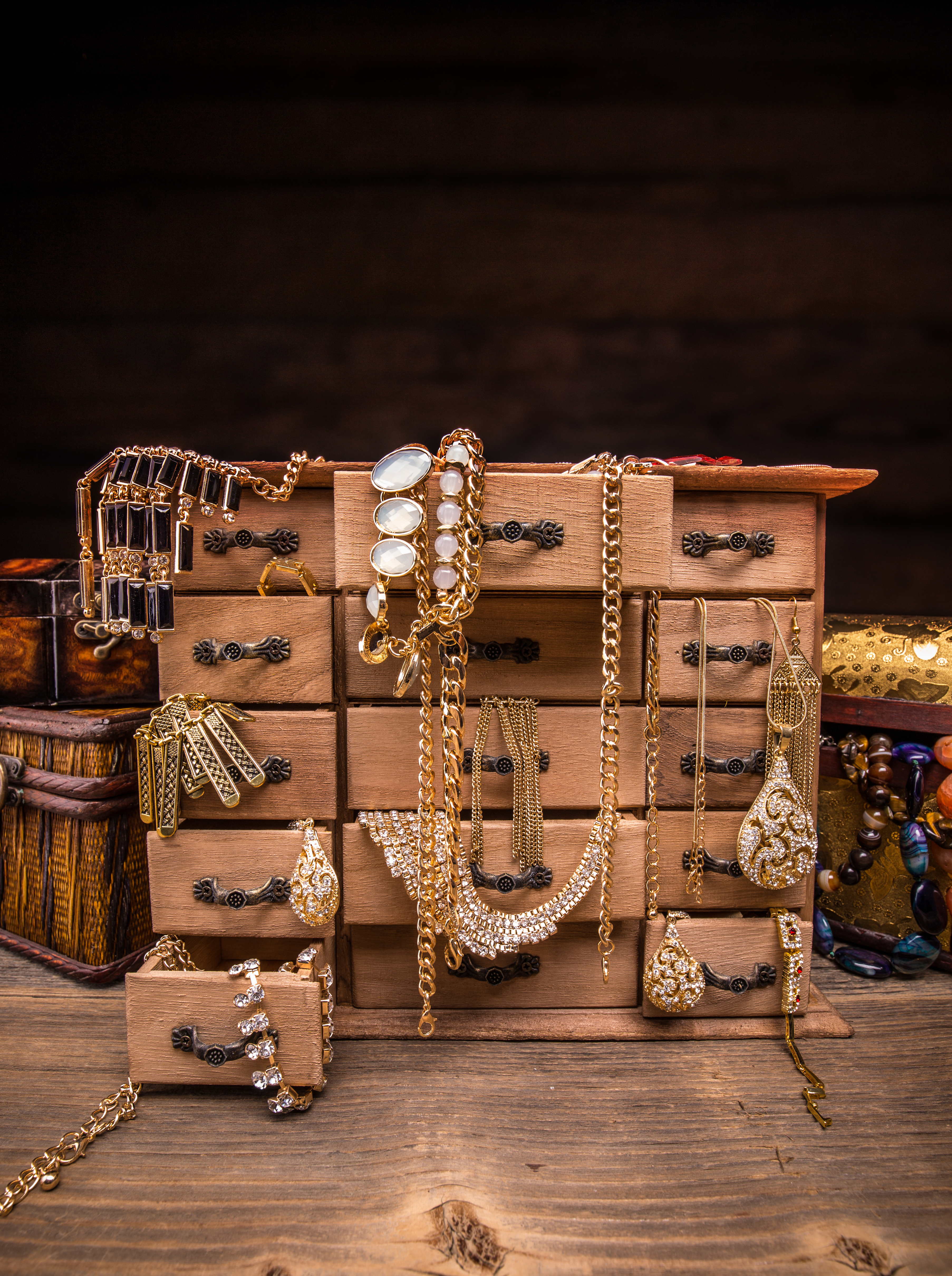 A customer’s jewellery box brought to one of our roadshow events
