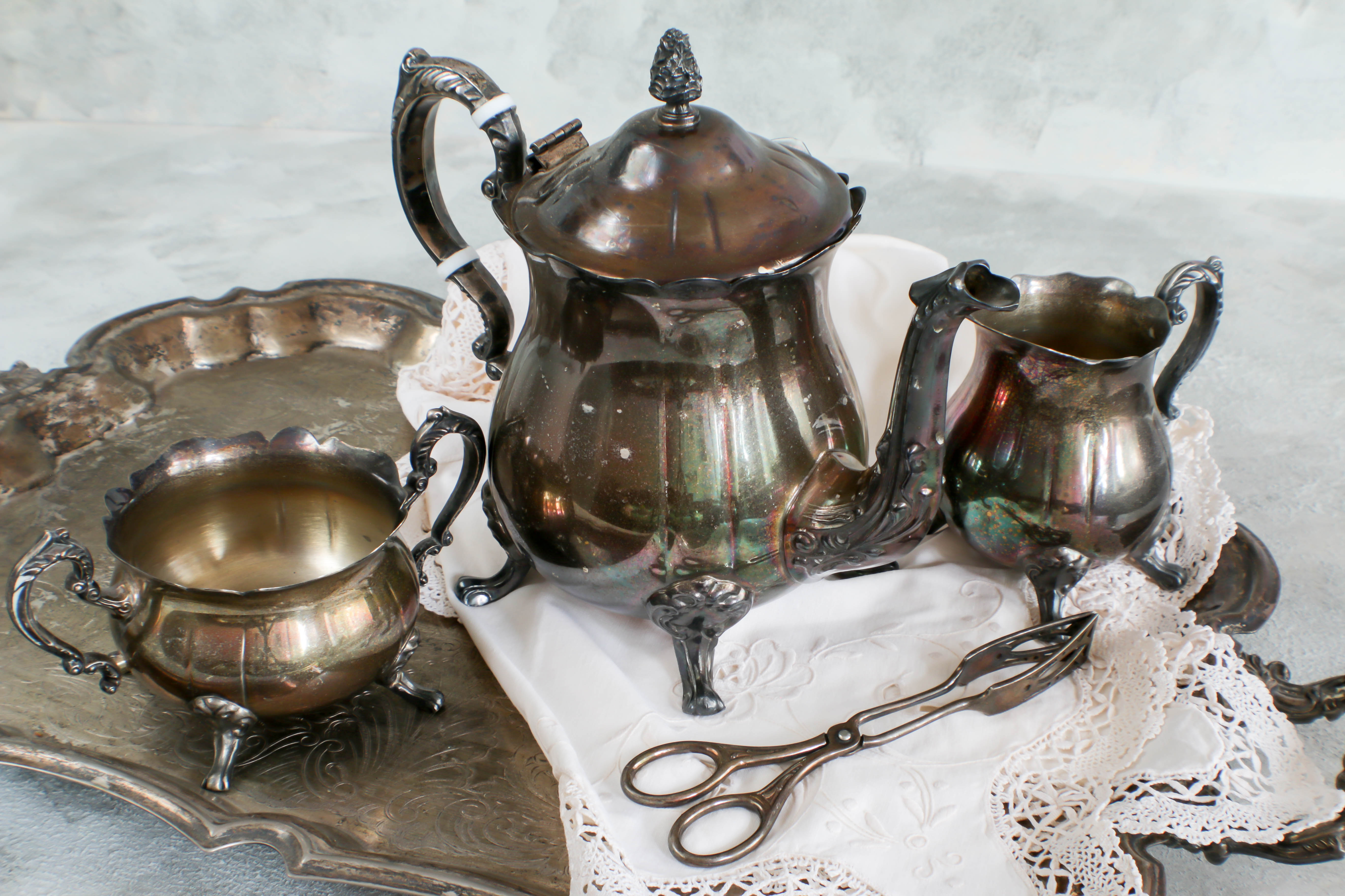 Silver Teapots